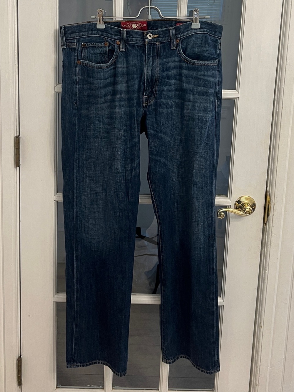 LUCKY BRAND Men’s Dark Wash 361 Vintage Straight Jeans Size 36x32